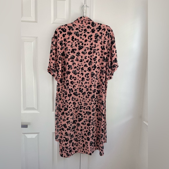 Maeve By Anthropologie Rita Printed Tunic Blouse Leopard Print Size Small - Picture 12 of 16